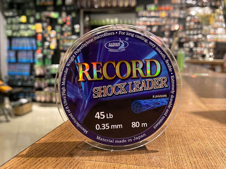 Record braided shock-leader